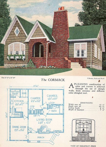 1928 Home Builders Catalog      The Cormack