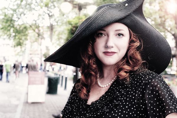 Amber with 1940s Hat - Downtown Seattle by Christian Carroll Photography, via Flickr