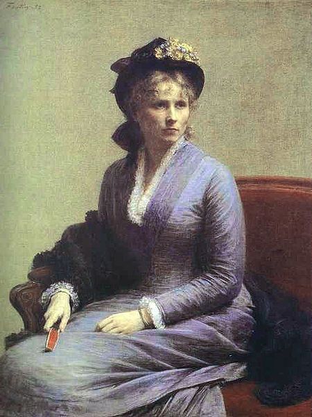 Charlotte Dubourg par Fantin-Latour, 1882