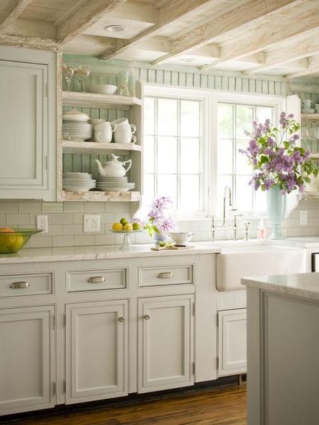 Lovely cabinetry and counters.