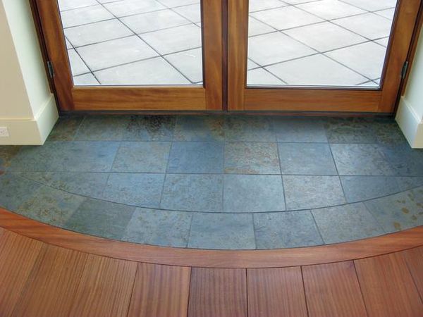 Slip-Resistant Slate. How to pick the right flooring for every room >> http://www.hgtv.com/walls-do…