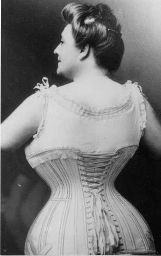 Sturdy corsetry, c. early 20th C.