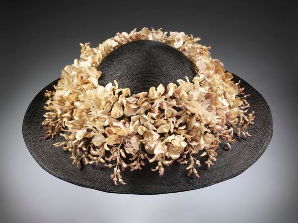 Hat, London, England (made.) Date: 1909-1910 (made) Artist/Maker: Henry (designer) Materials and Te…