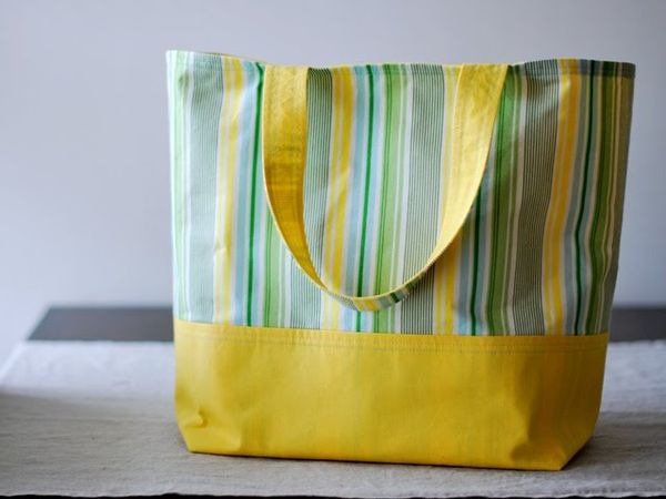 Bijou Lovely: the market tote tutorial.