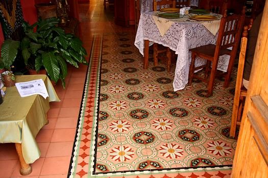 Mexican Tile floor