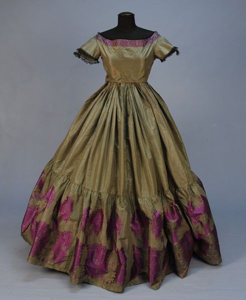 Evening Gown  1855  Whitaker Auctions