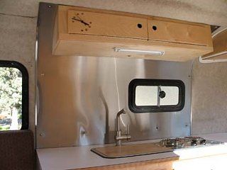 Scamp remodel. I like the clock.