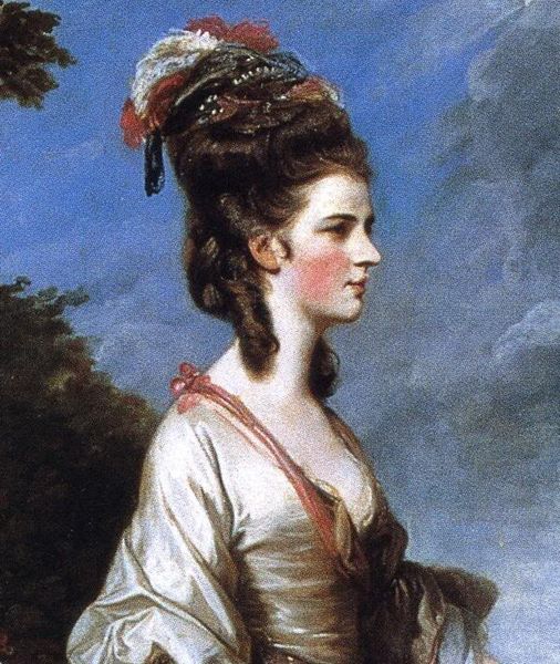 bygonefashion: 1770's - 1780's Hair Fashion