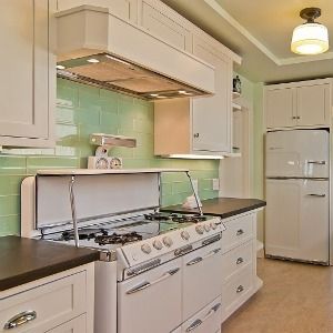 Green Glass Subway Tile