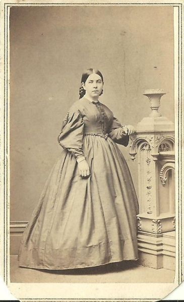 Photograph of a Woman, circa 1860-1870