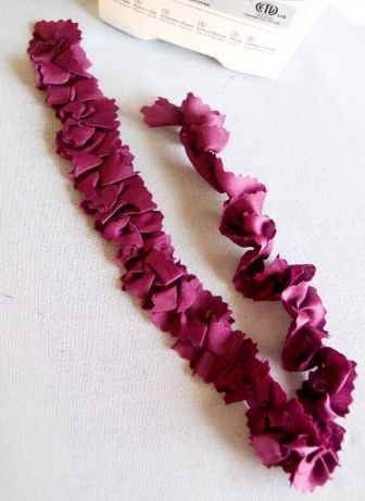 How to: self ruffled trim