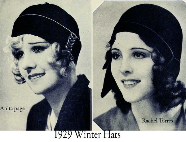 Winter-hat-styles-for-winter-1929.jpg 1,200×916 pixels