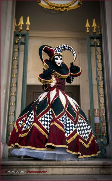 Marcocerbo ~ Harlequin style costume Carnival 2014