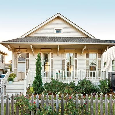 New Orleans Cottage Revival | After their home was destroyed by Hurricane Katrina, the homeowners b…