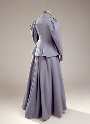 Tailor made suit, 1890s
