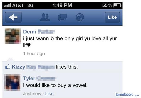 The Best Obnoxious Responses To Misspellings On Facebook...this is great!!
