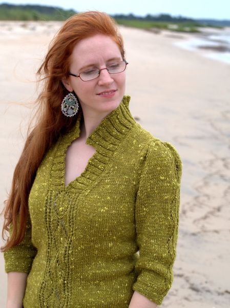 Hand Knitting Pattern River Birch Women's Knit by vanessaewing, $7.00