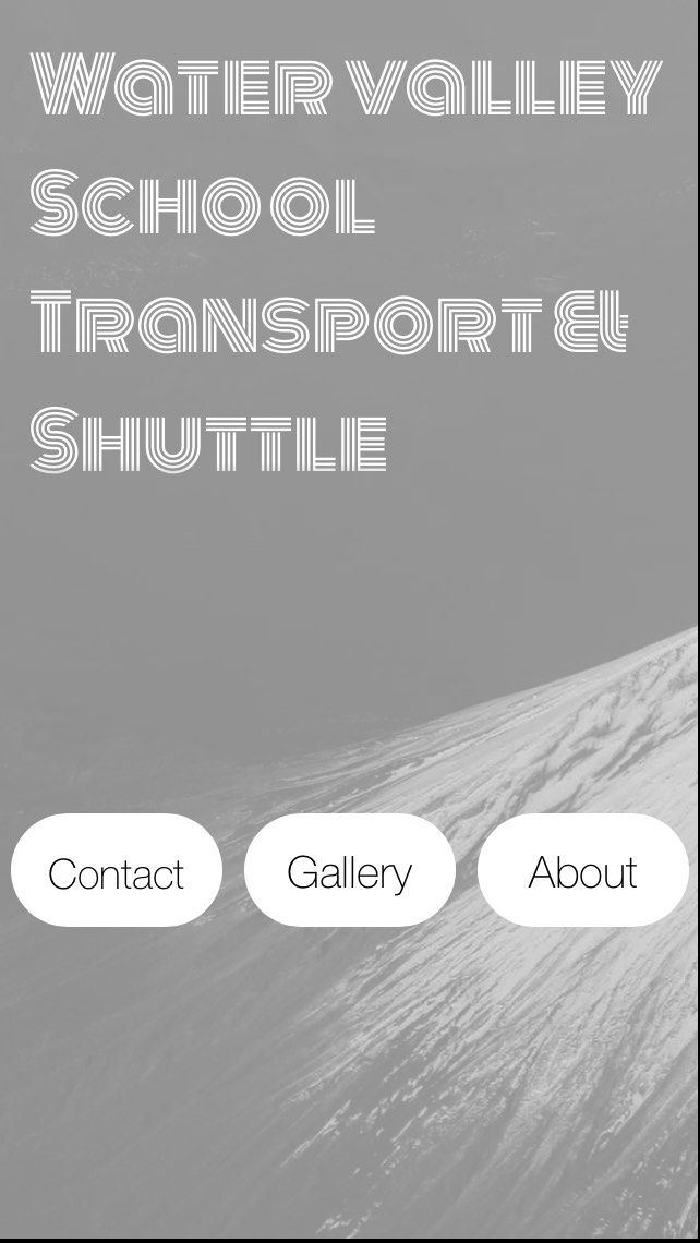 Water valley School Transport & Shuttle