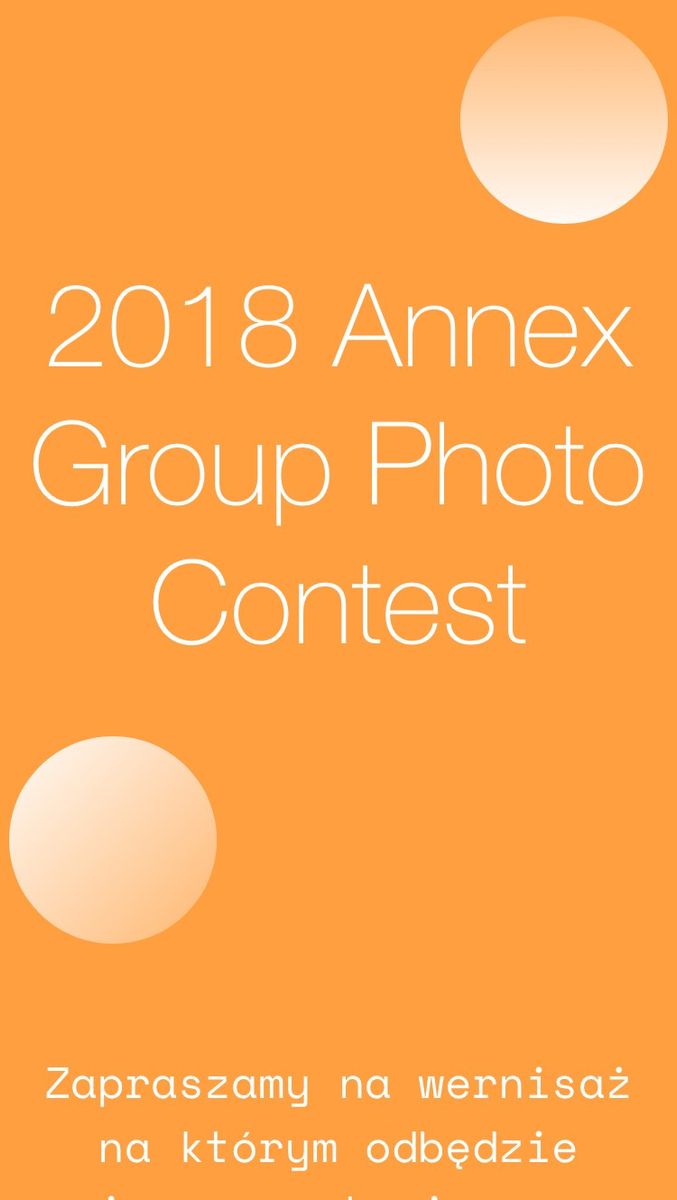 2018 Annex Group Photo Contest