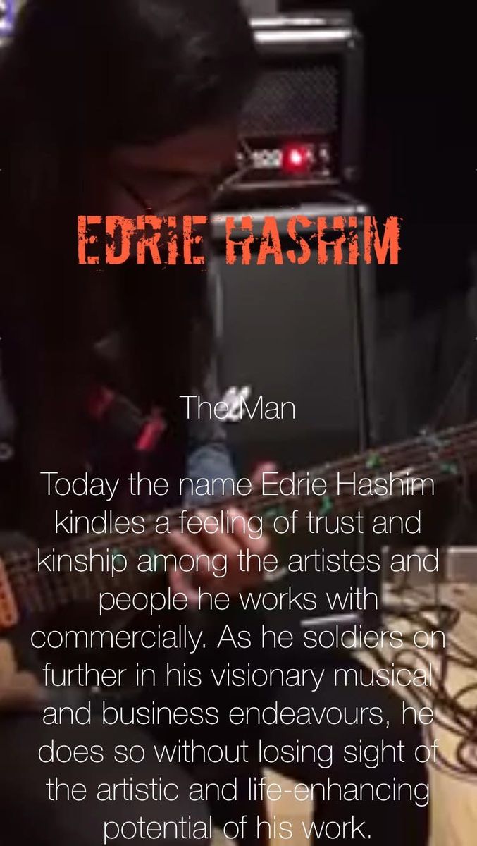 The Official Edrie Hashim – Posts