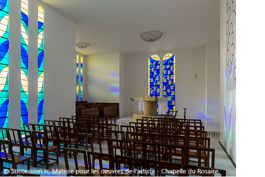 Chapelle Matisse, ou du Rosaire, à Vence.