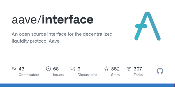 Issues · aave/interface