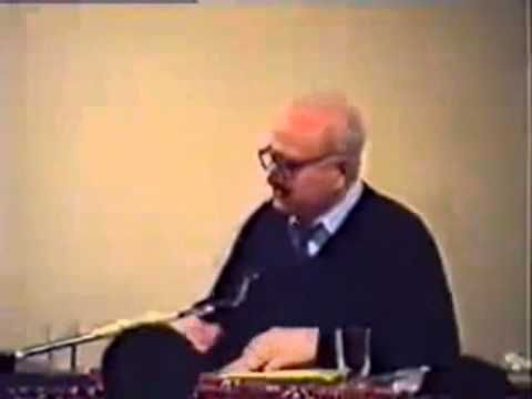Conférence de 1996 Roger Garaudy sur son livre : Les Mythes fondateurs de la politique israélienn…
