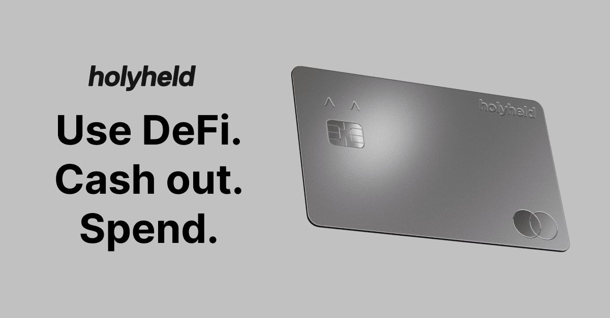 Holyheld - Web3 debit card for a non-custodial wallet.