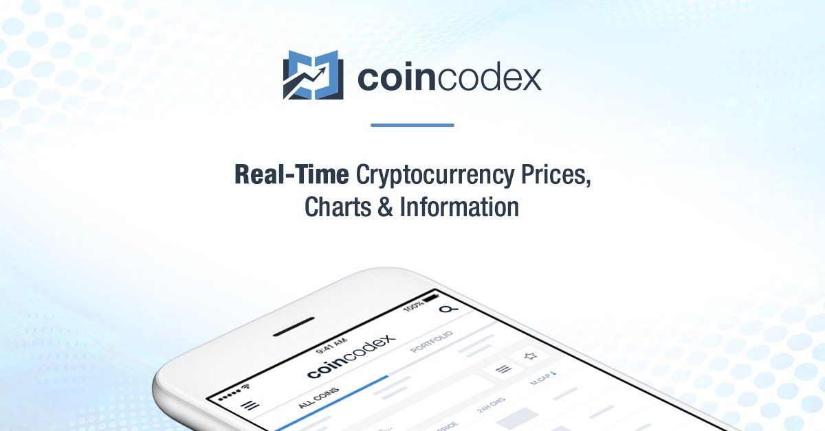 Crypto Portfolio - Track Bitcoin & Altcoins | CoinCodex