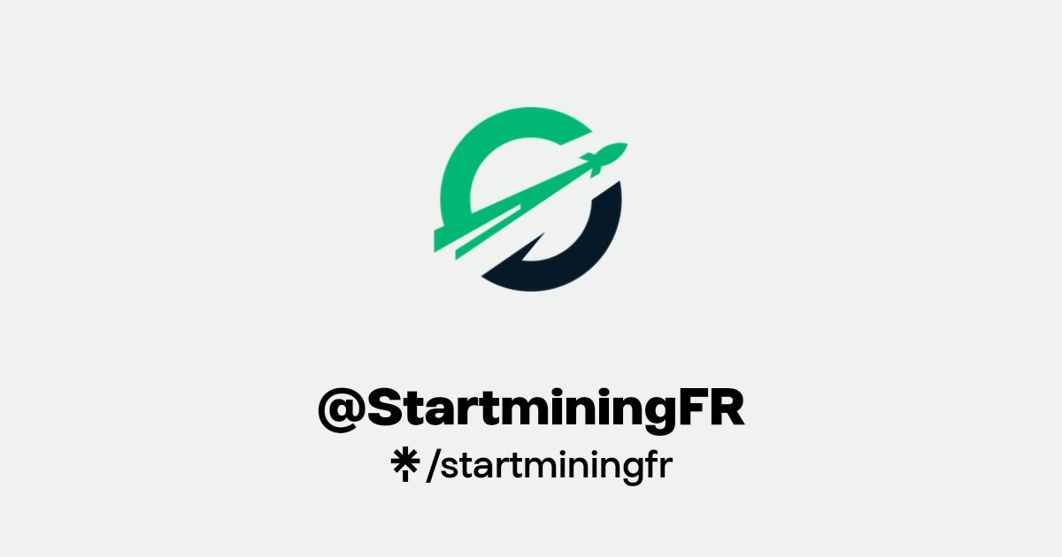 @StartminingFR | Instagram | Linktree