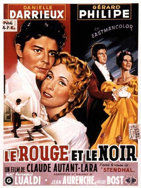 Le Rouge et le Noir (Drame - 1954)