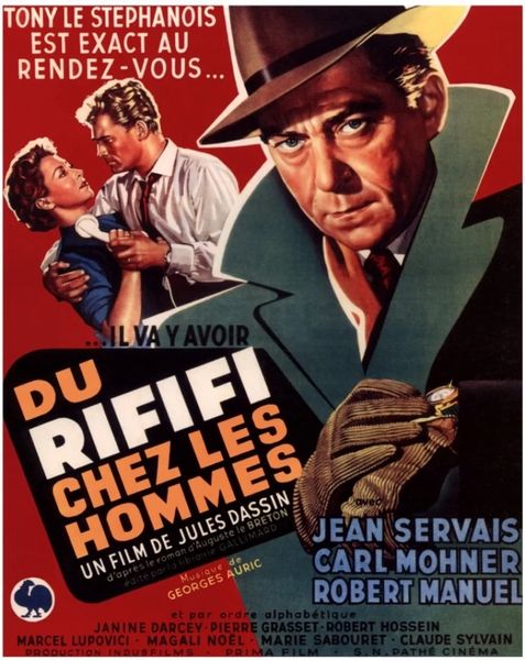 Du rififi chez les hommes 1955 HD (ENG.SUB) Jean Servais