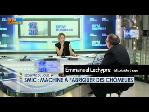 Le SMIC et le salaire moyen français sont trop hauts ... !