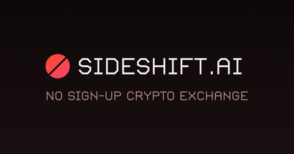 SideShift.ai - No Sign-Up Crypto Exchange