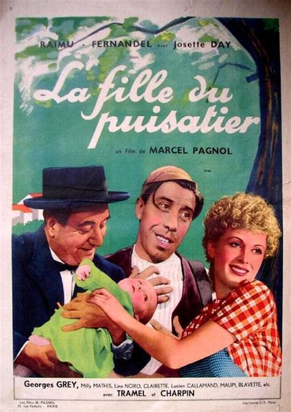 La Fille du puisatier - 1940 - de Marcel Pagnol ( Fernandel - Raimu - Josette Da