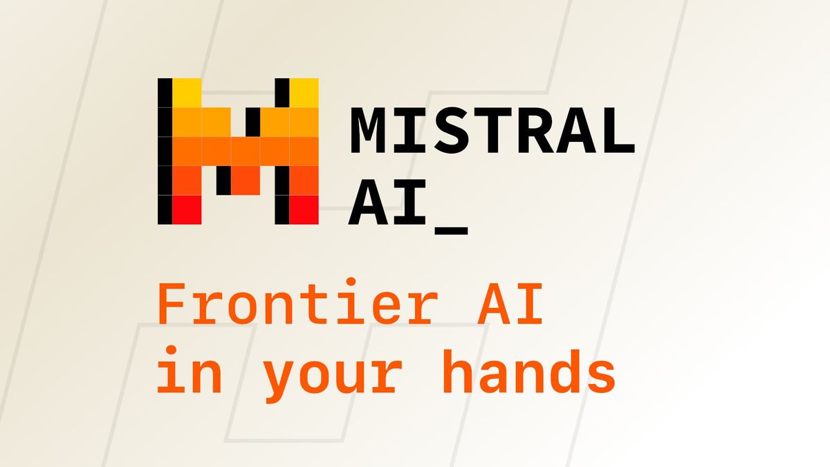 Mistral AI | Frontier AI in your hands