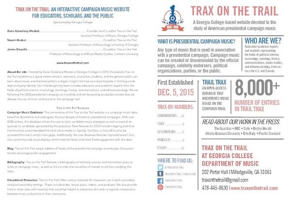 Tracks on the Trail Promo Card