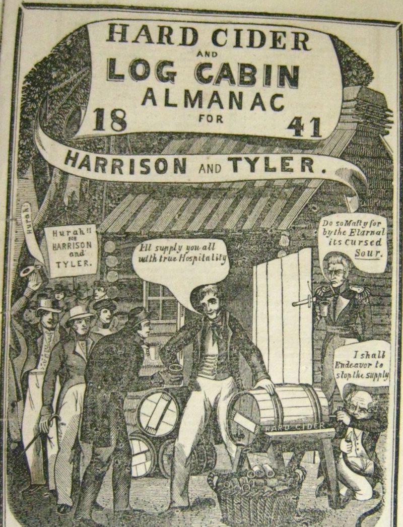 Hard Cider and Log Cabin Almanac 1841