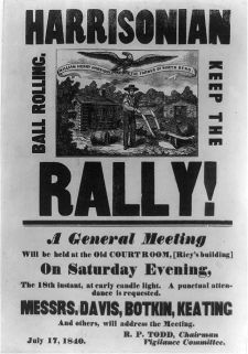 Harrison Rally Poster