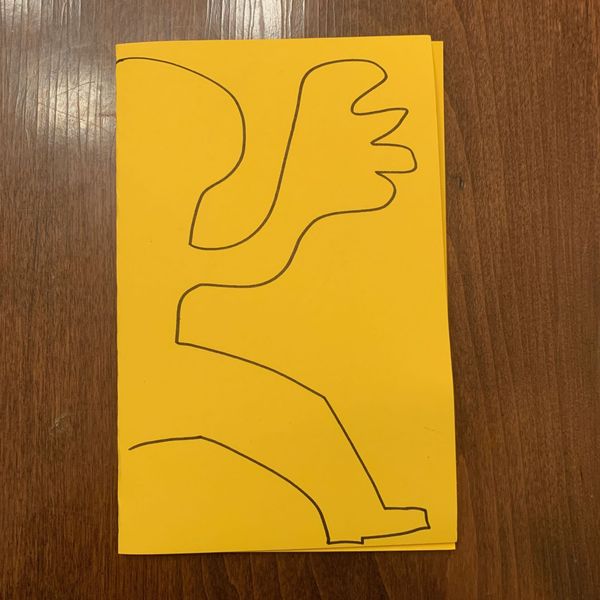 Draw half a character