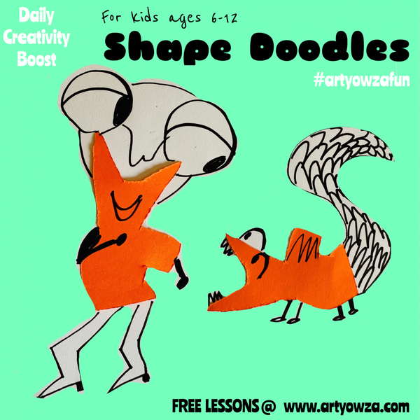 Shape Doodle #artyowzafun
