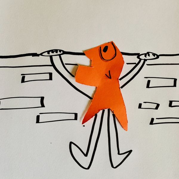 Climbing wall by Rebeca Stees