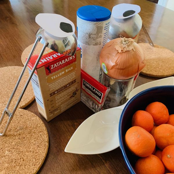 Stack Your Things and Make a Face