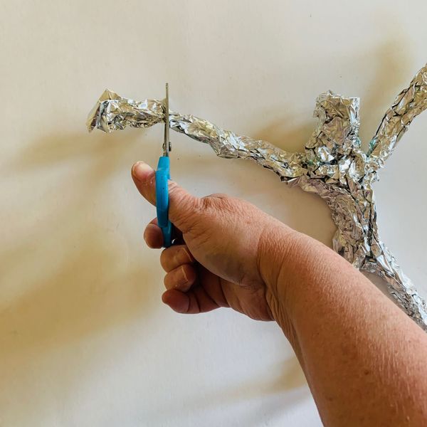 Cut off arm length if necessary