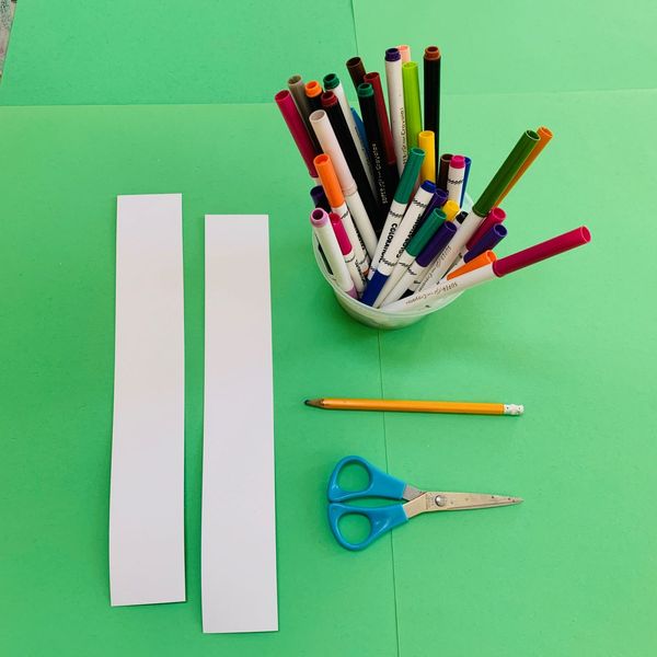 Supplies - stiff paper is best