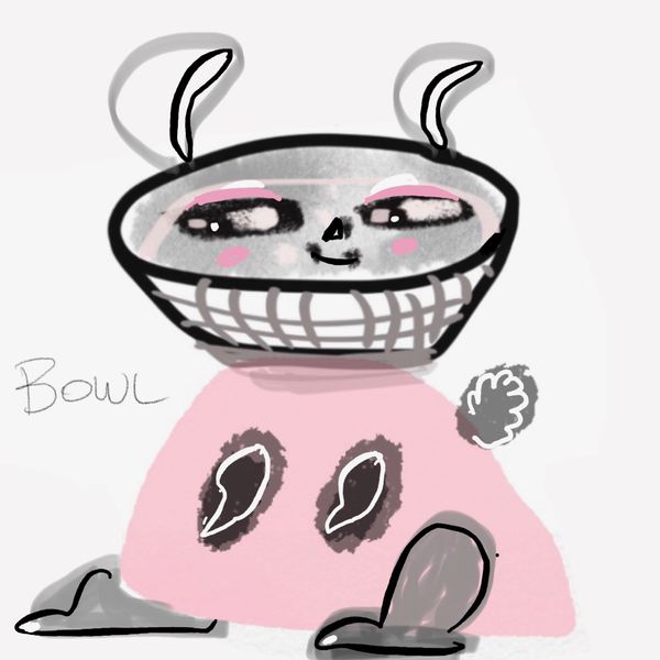 Bunny Bowl by Rebecca Stees