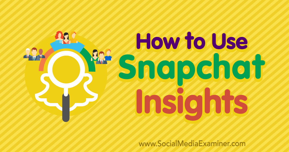 How to Use Snapchat Insights : Social Media Examiner
