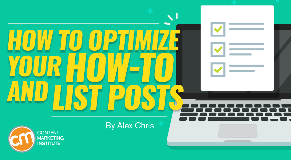 How to Optimize Your How-to and List Posts