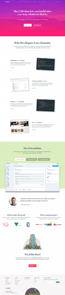 Statamic - The CMS that lets you build sites your way.