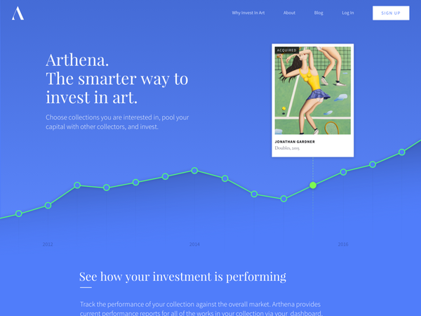 Marketing Site Landing by Regina Casaleggio - Dribbble